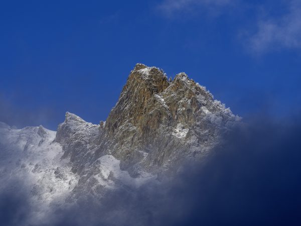 Prise de vue des montagnes de Cauterets dans les Hautes Pyrénées